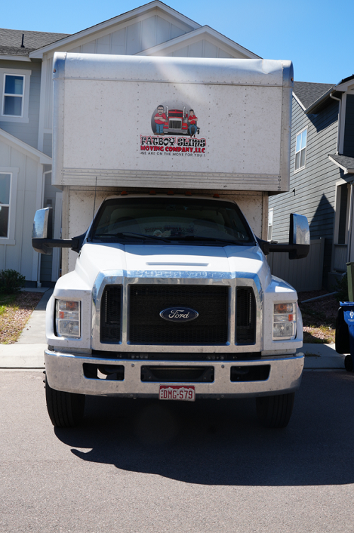 Fatboy Slims Moving Truck